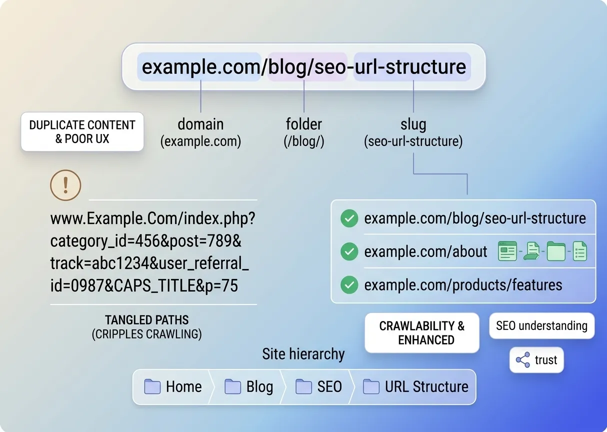 SEO URL Structure: Best Practices Examples & Checklist